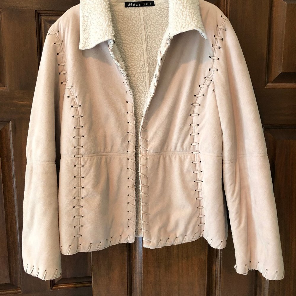 Mechant faux sherpa jacket